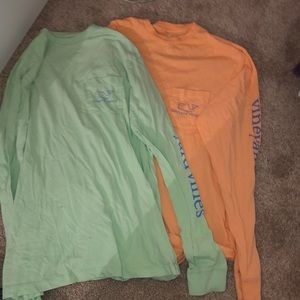 long sleeve vineyard vines shirt